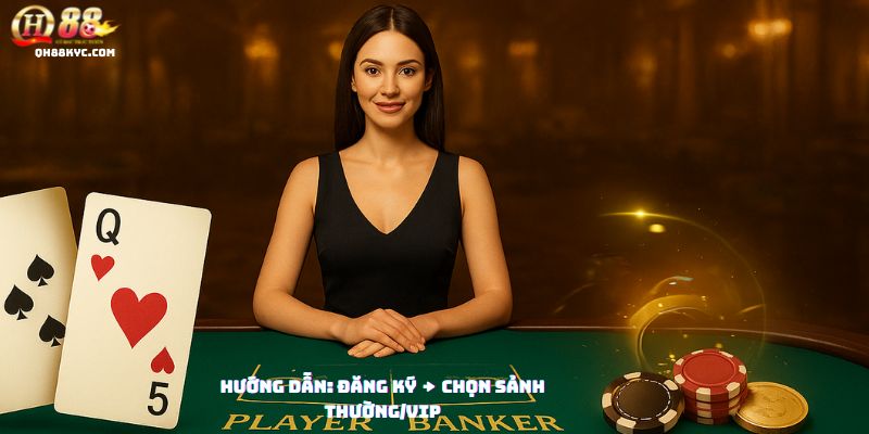 Baccarat QH88 – Trải nghiệm game bài casino quốc tế - Zohije
